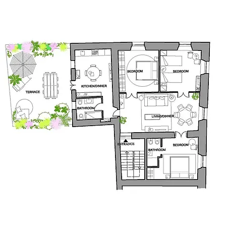 Mami's Trastevere With Private Terrace Daire *